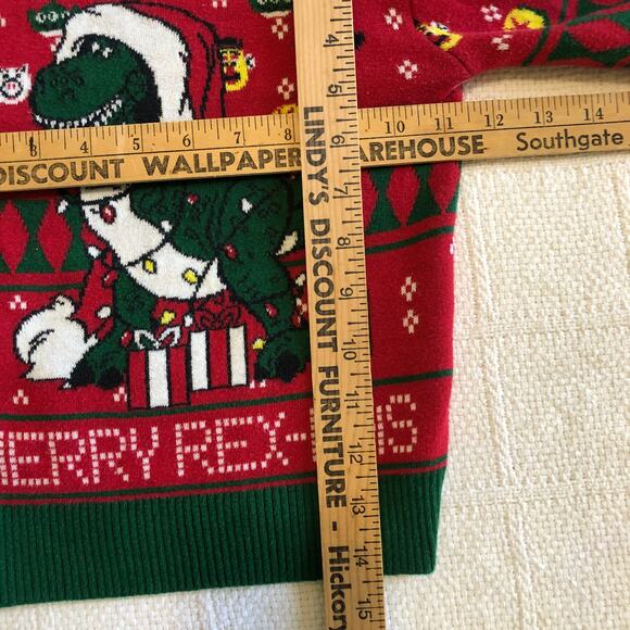 Disney Pixar Toy Story Merry Rex-Mas Sweater 18M Toddler Christmas Holiday - Picture 8 of 8